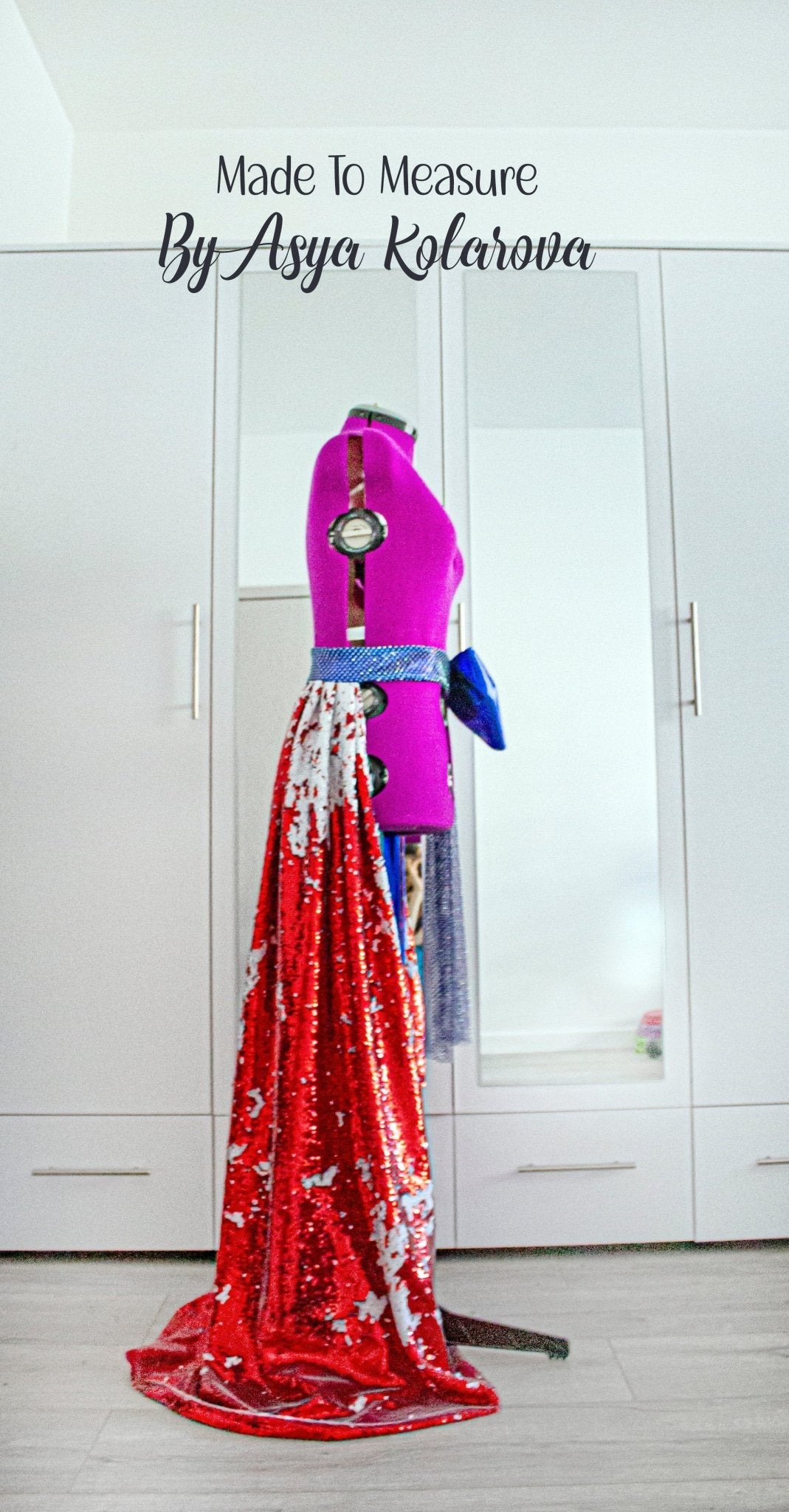 American Flag - Inspired Detachable Skirt with Reversible Sequins Metallic Stars and Sparkling Rhinestones Waistband Removable Skirt Big Bow Red White Blue - Made To Measure By Asya Kolarova