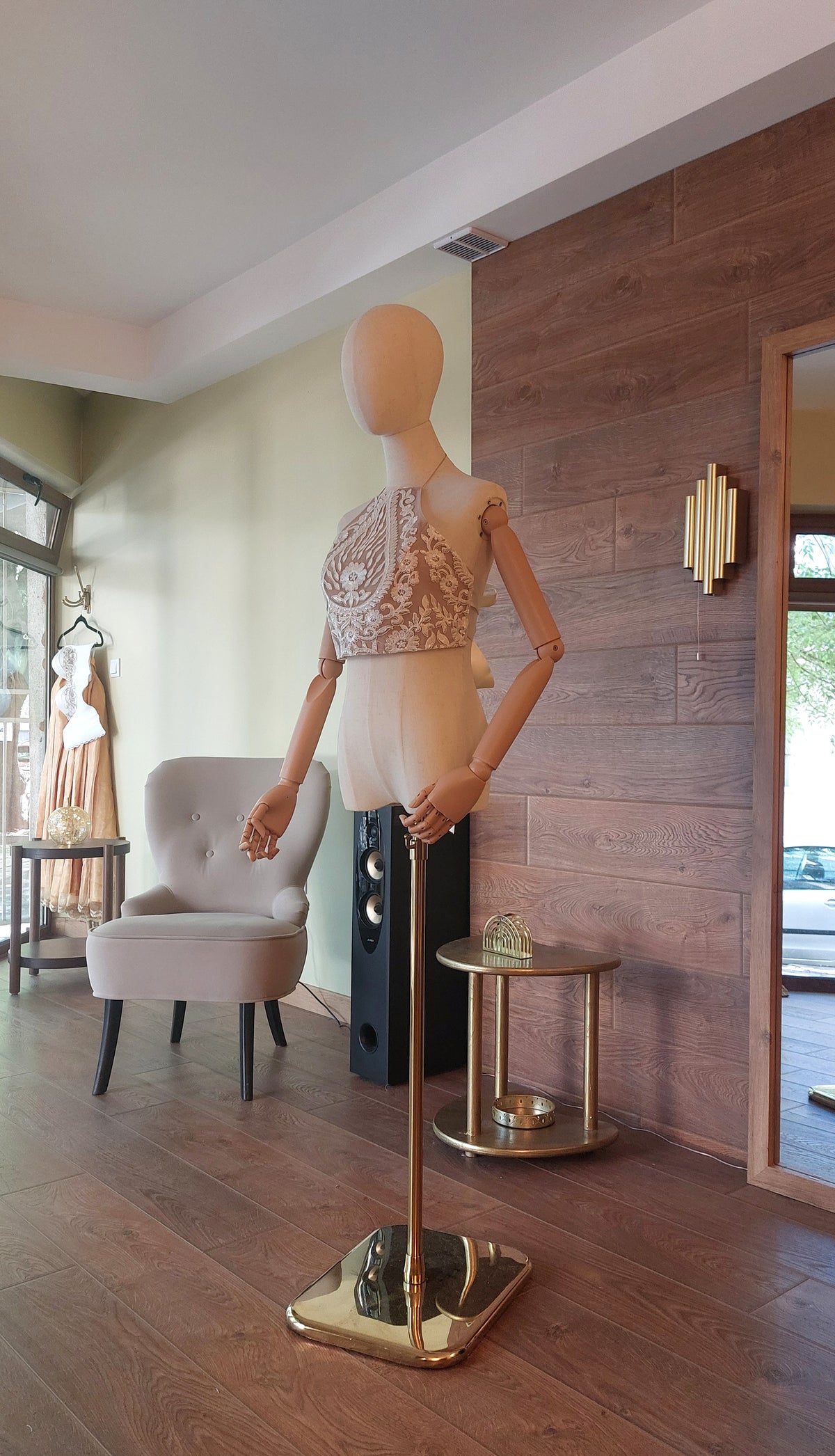 Bridal Lace Top, Halter Neck Wedding Crop Top, Open Back Bridal Top, Nude Illusion Lace Bodice, Wedding Separates