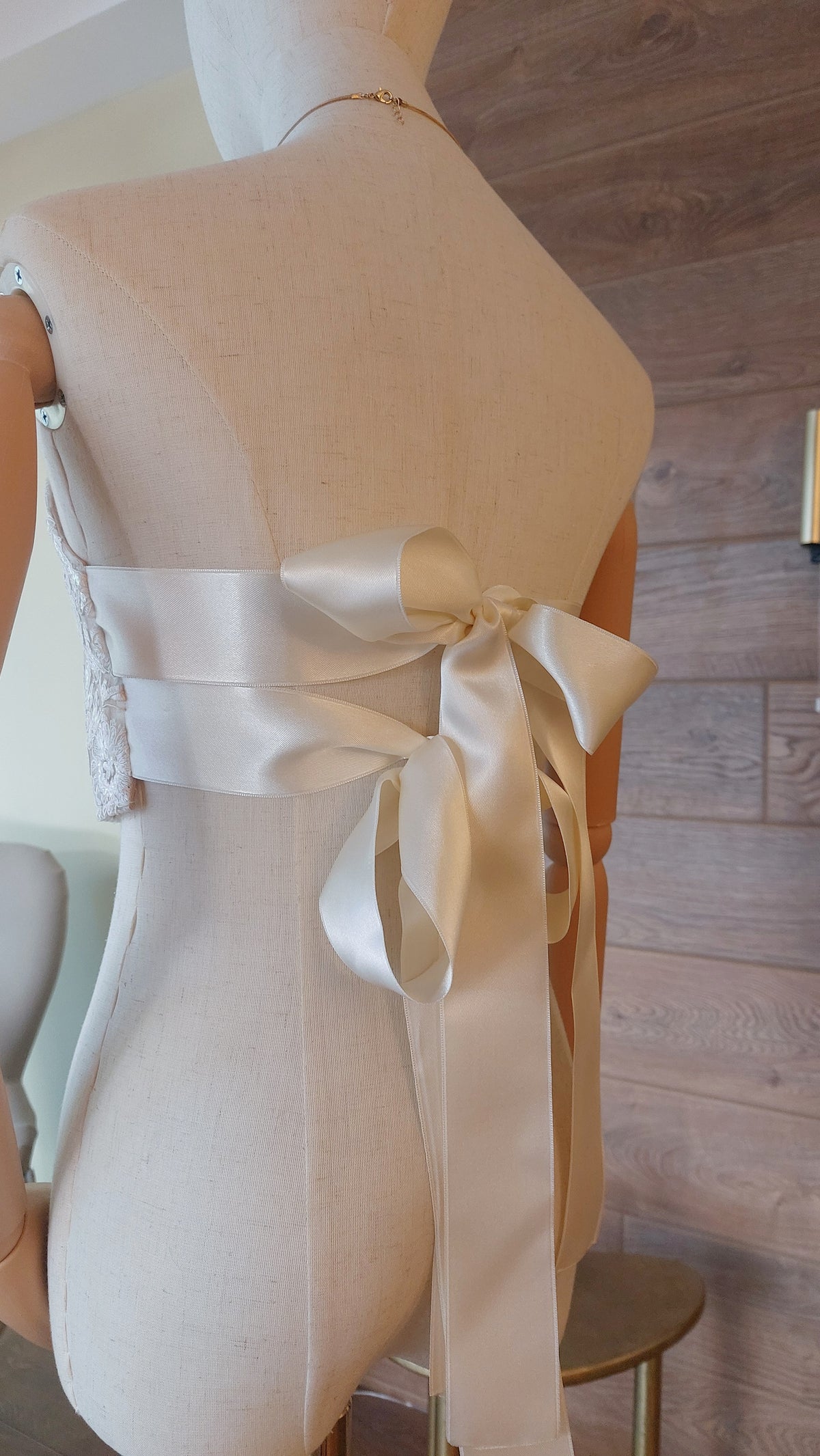 Bridal Lace Top, Halter Neck Wedding Crop Top, Open Back Bridal Top, Nude Illusion Lace Bodice, Wedding Separates