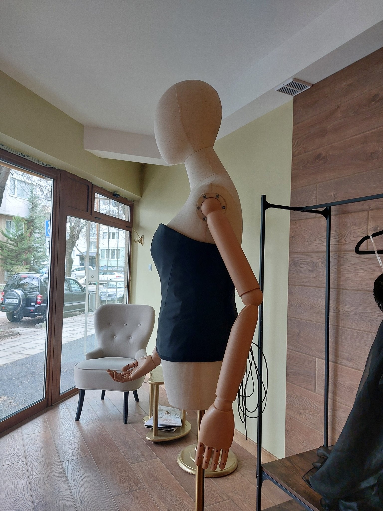 Hourglass Black Corset Top with Quilted Cups | Lace - Up Back Bustier | Custom Made Satin Corset - Made To Measure By Asya Kolarova