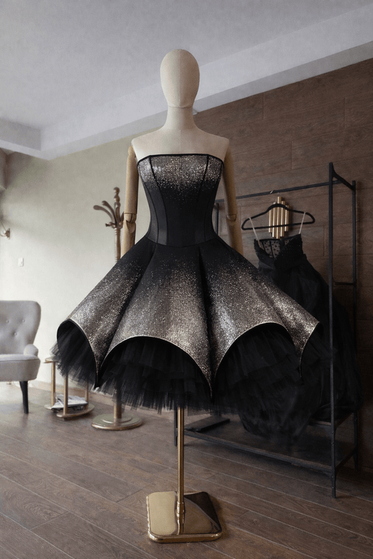 The Presence Dress — Corset & Sculpted Volume Skirt - Asya Kolarova